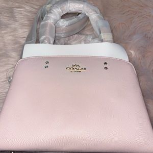 Baby pink mini Lillie carry all